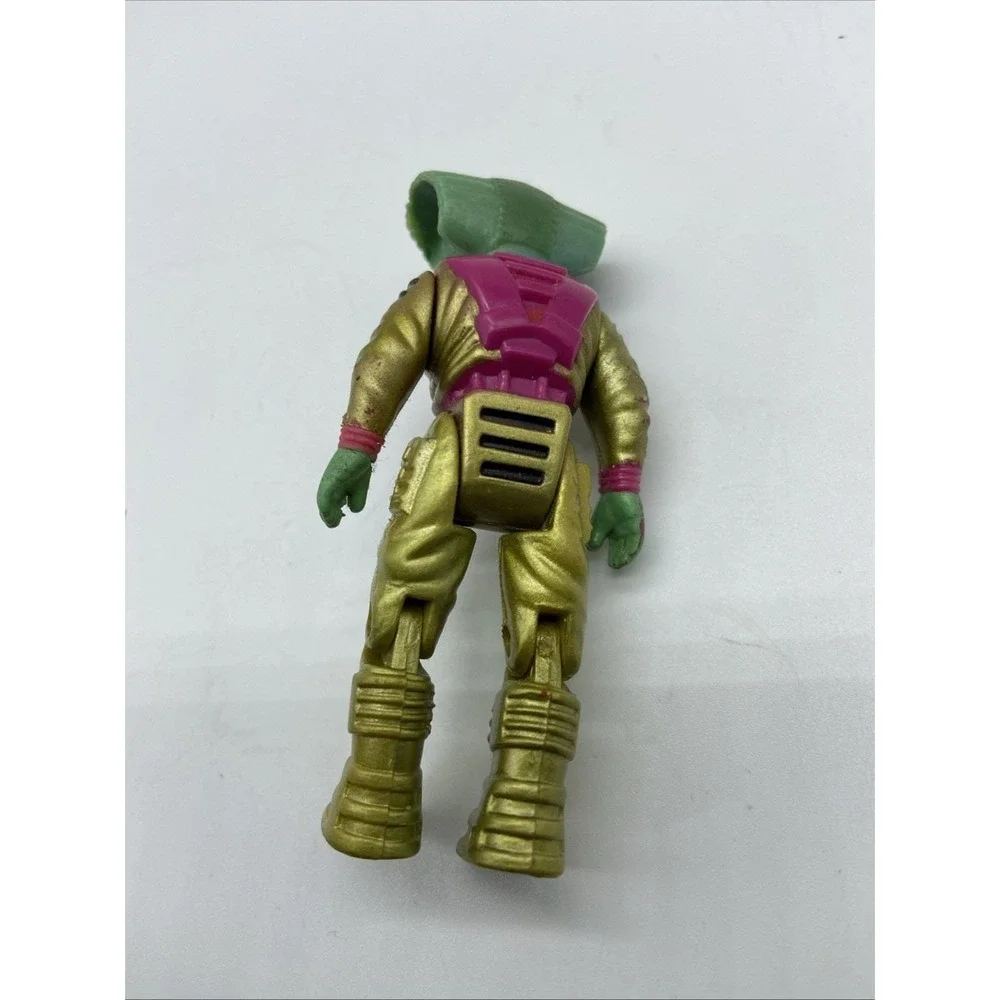 Dino Riders Action Figure Pterandon Rider Fang Gold Shirt 1987 Tyco